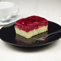 Himbeer Obstschnitte